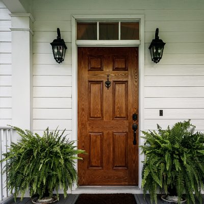 wooden door