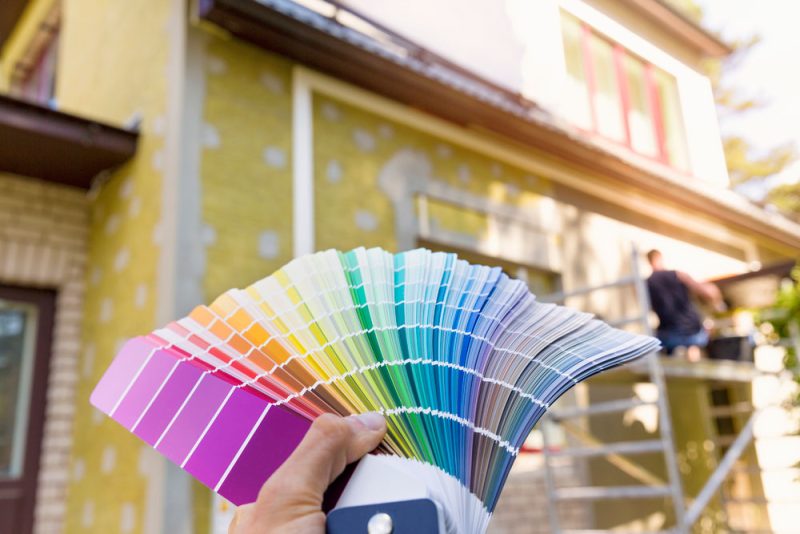 exterior home painting FAQ - color selection