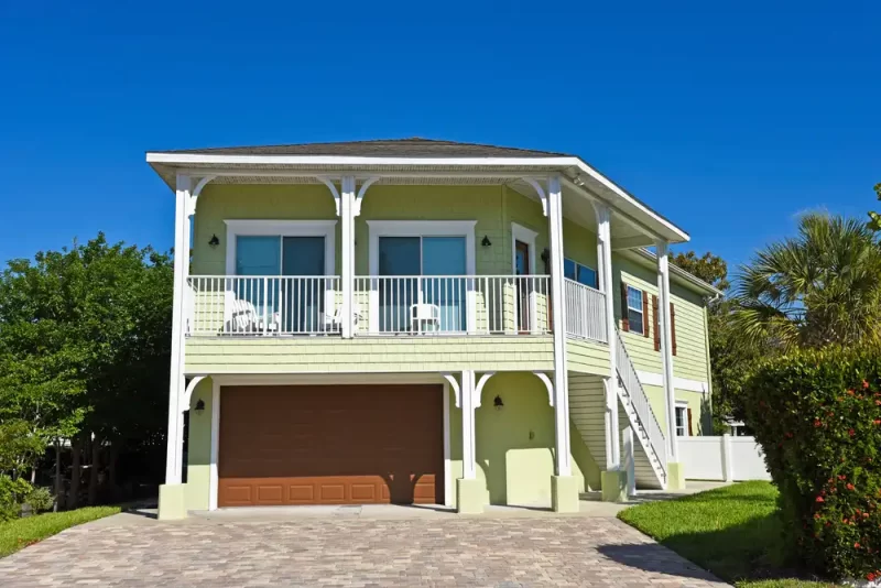 exterior beach house