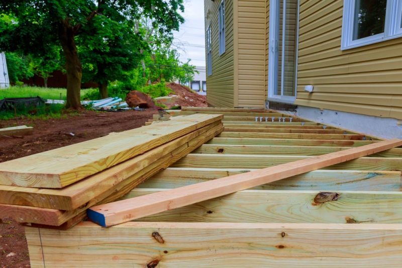 new deck construction