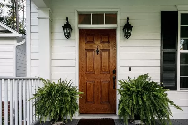 wooden door